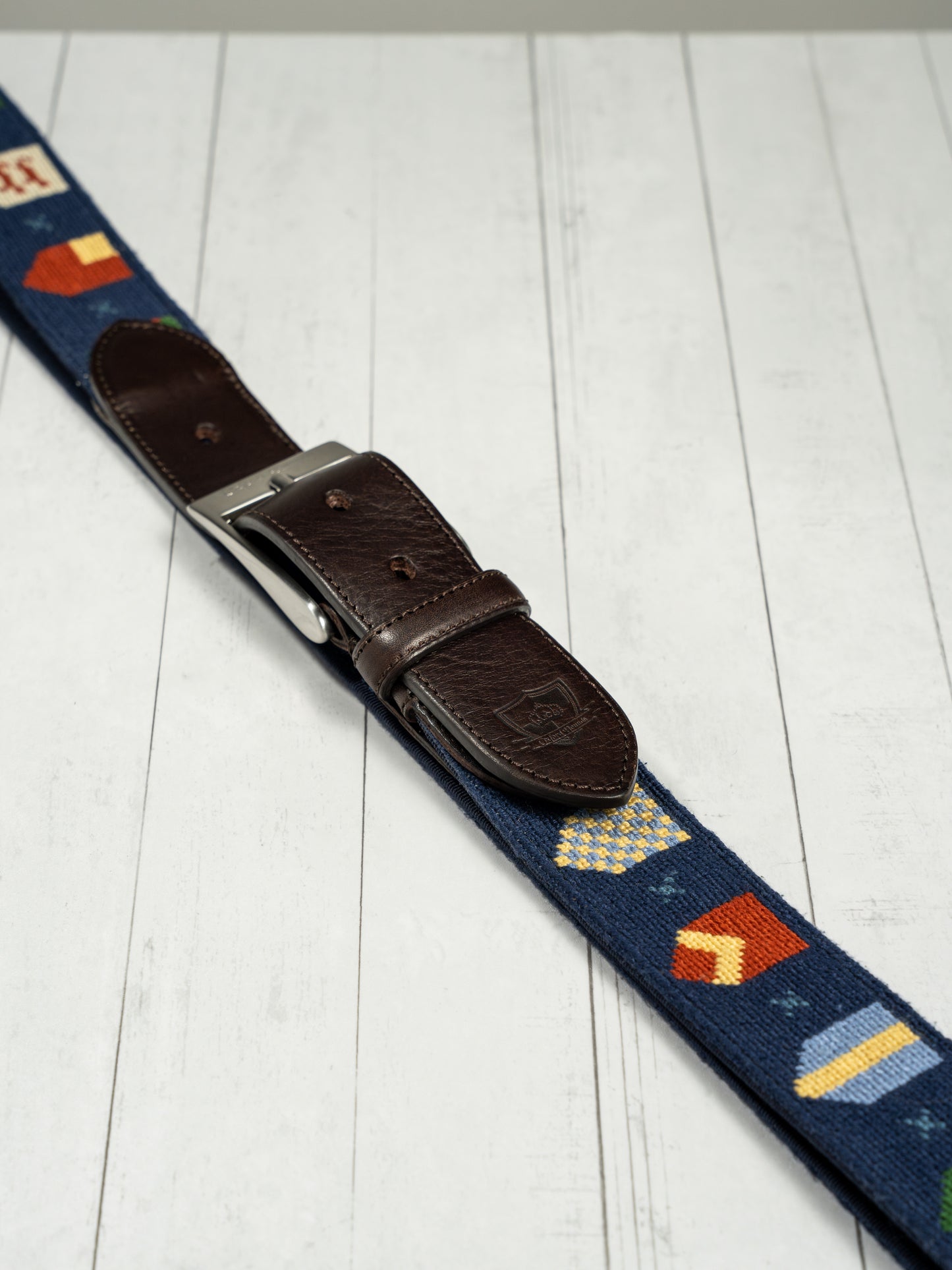 Muirfield Needlepoint Belt