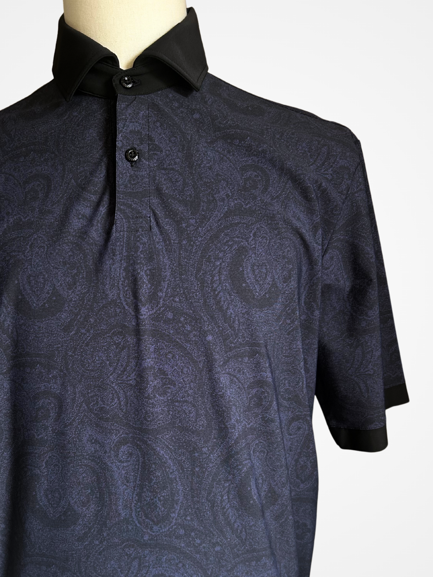 Ashford Paisley Performance Polo